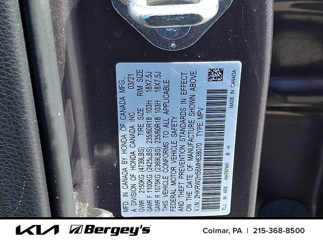 Used 2021 Honda CR-V EX image 29