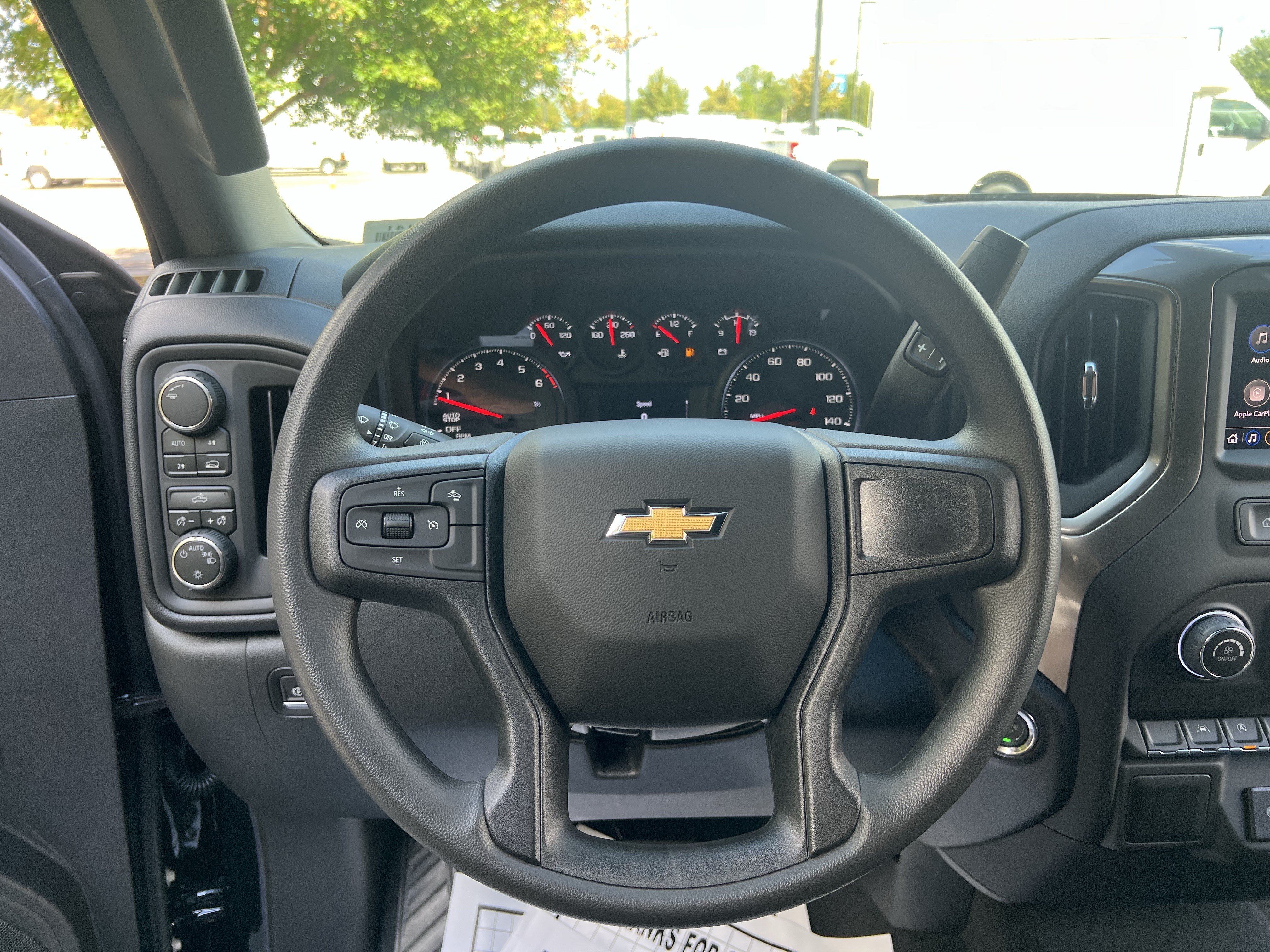 New 2026 Chevrolet Silverado 1500 Custom w/ Turbomax Blackout Package AWD/4WD image 19