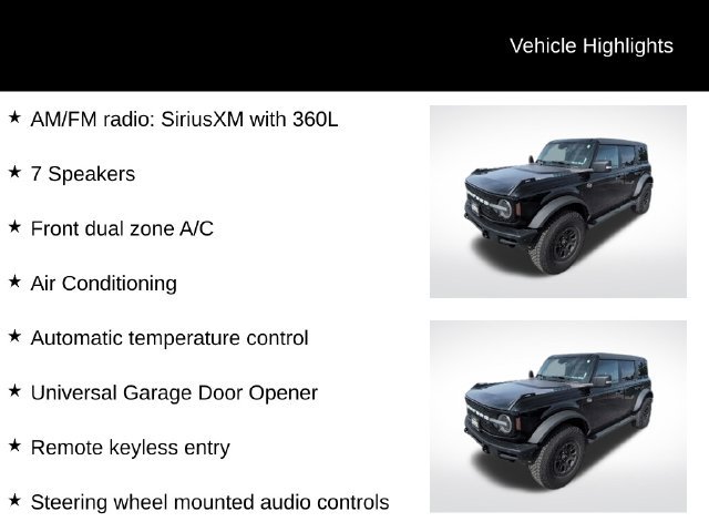 Used 2024 Ford Bronco Wildtrak AWD/4WD image 15