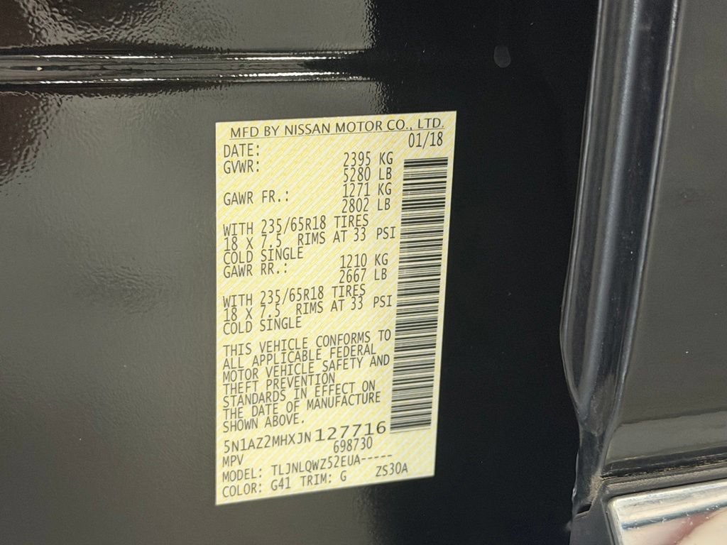 Used 2018 Nissan Murano SV AWD/4WD image 28