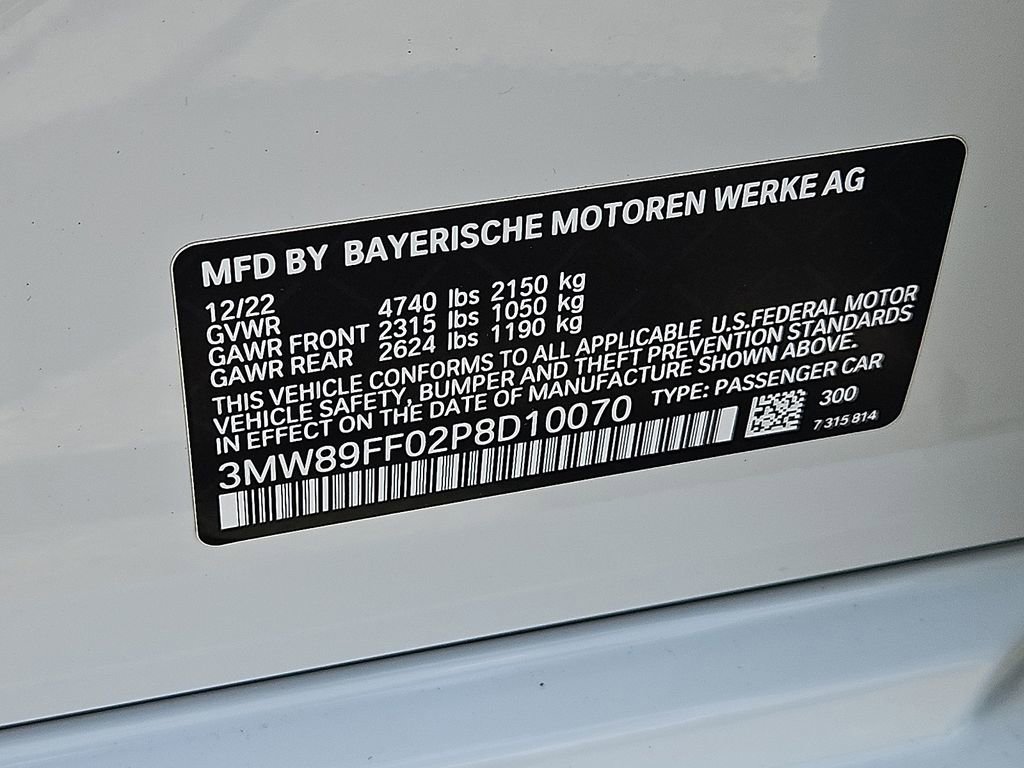 Certified 2023 BMW 330i xDrive Sedan w/ Driving Assistance Package AWD/4WD image 27