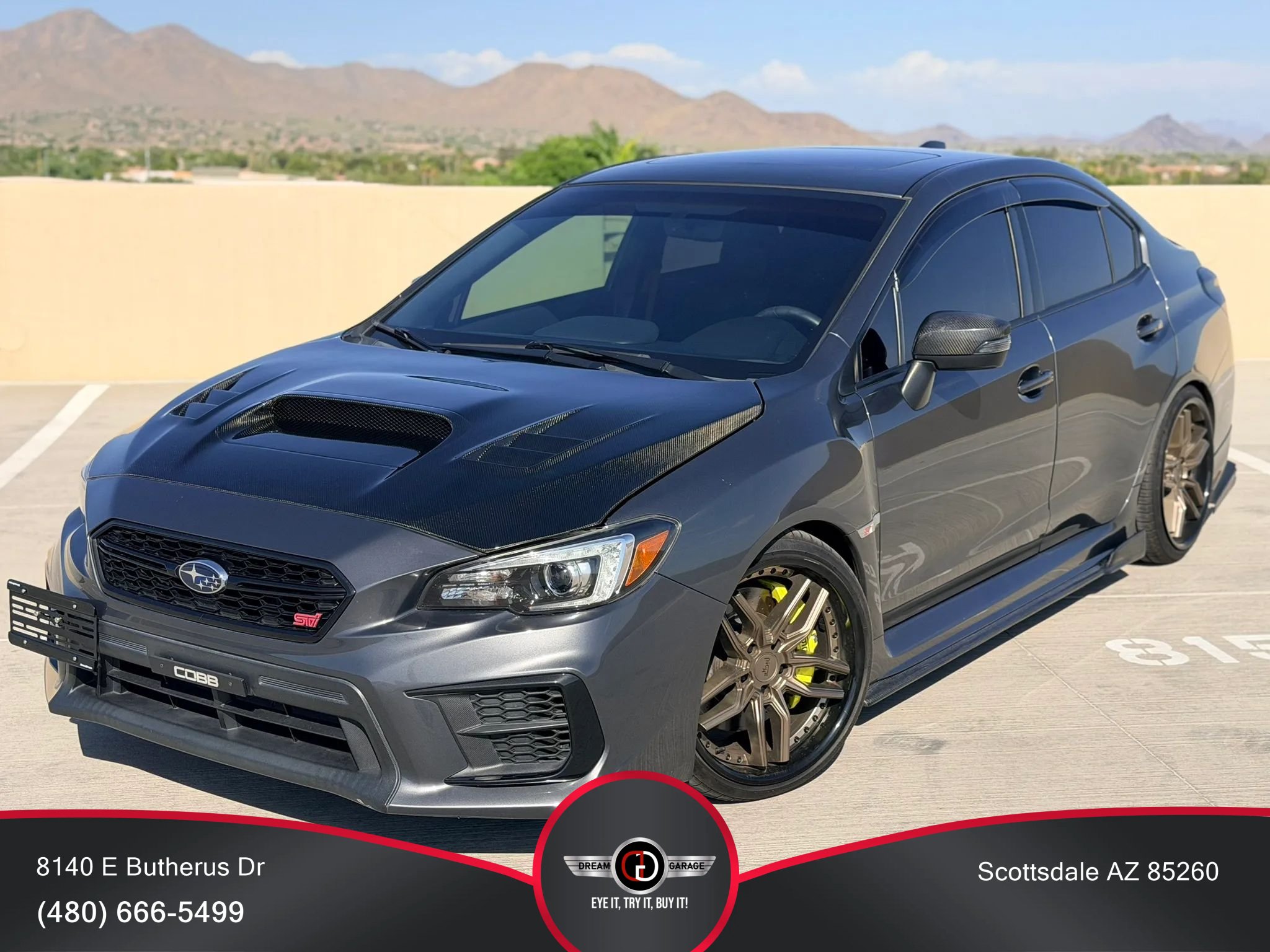 Used 2020 Subaru WRX STI Limited AWD/4WD image 1