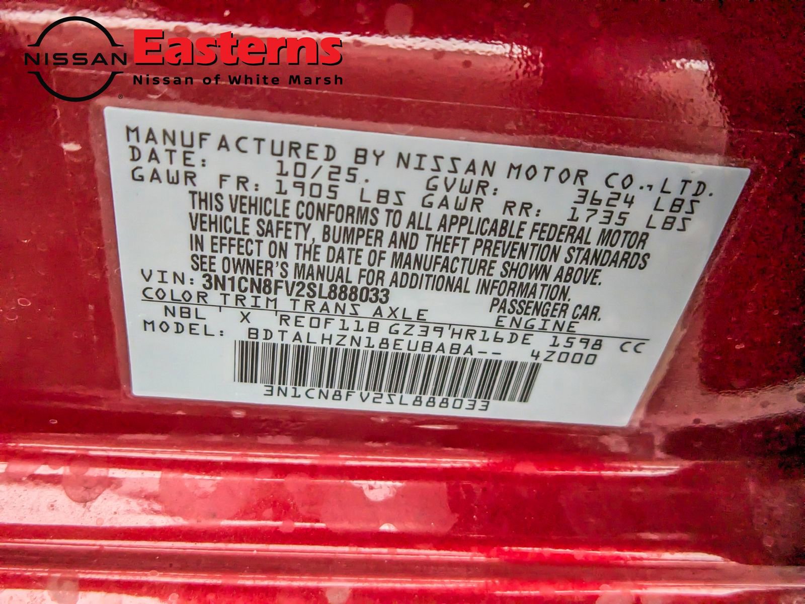 New 2025 Nissan Versa SR image 28