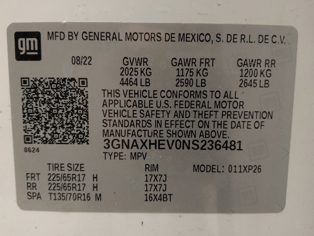 Used 2022 Chevrolet Equinox LS w/ LS Convenience Package FWD image 33