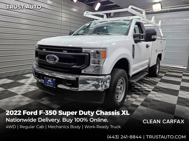 Used 2022 Ford F350 XL w/ Power Equipment Group AWD/4WD video 1
