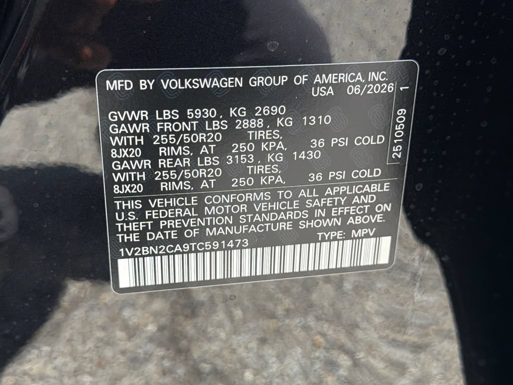 New 2026 Volkswagen Atlas SEL AWD/4WD image 33
