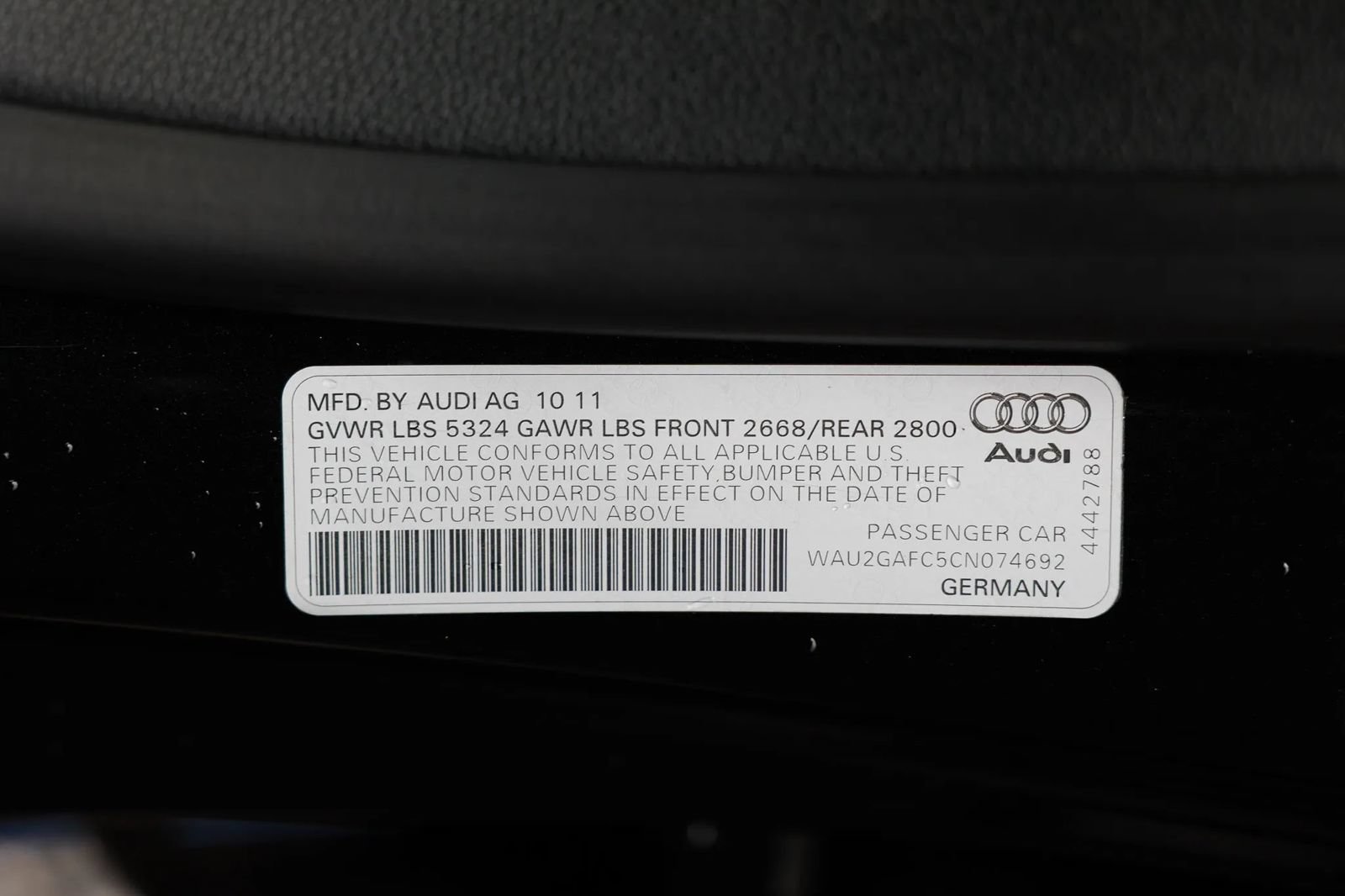 Used 2012 Audi A7 3.0T Prestige AWD/4WD image 51