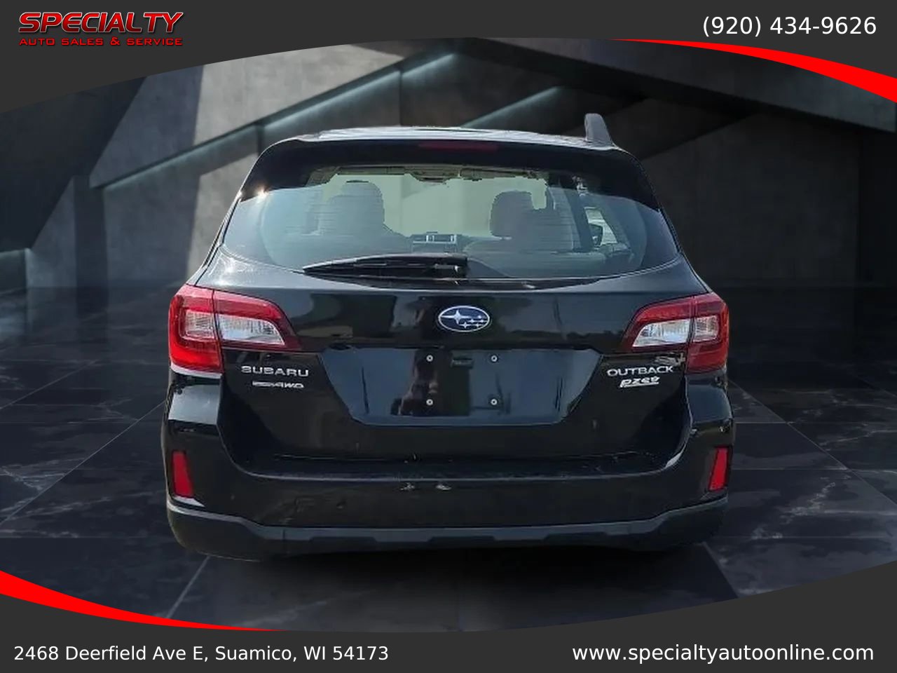Used 2017 Subaru Outback 2.5i AWD/4WD image 6