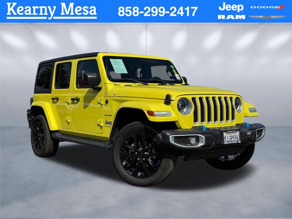 Used 2023 Jeep Wrangler Unlimited Sahara w/ Cold Weather Group