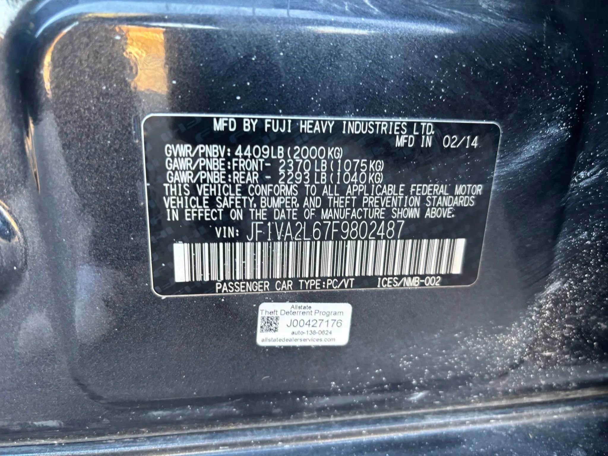 Used 2015 Subaru WRX STI image 38