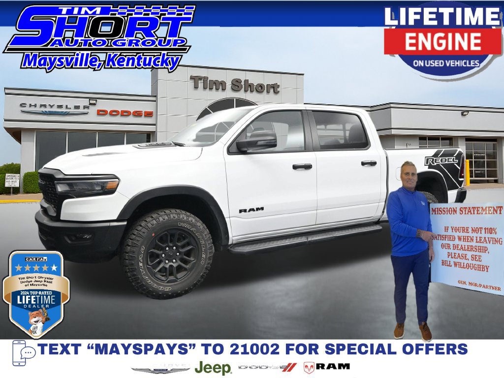Used 2026 RAM 1500 Rebel w/ Rebel Level 1 Equipment Group AWD/4WD 360° Tour