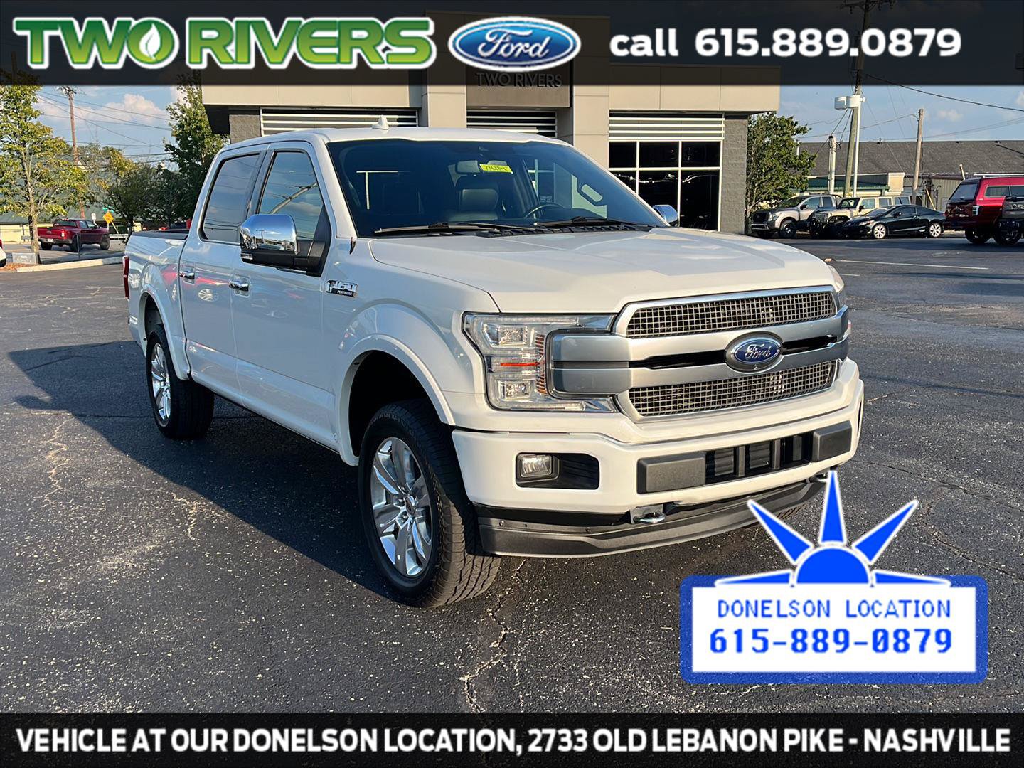Used 2020 Ford F150 Platinum w/ Equipment Group 701A Luxury AWD/4WD image 2