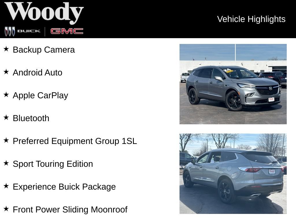 Certified 2024 Buick Enclave Essence w/ Experience Buick Package AWD/4WD image 3