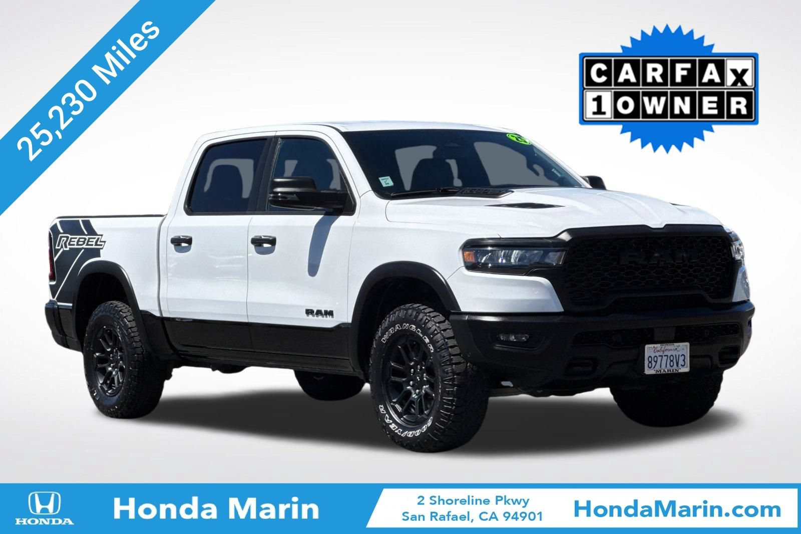 Used 2025 RAM 1500 Rebel w/ Rebel Level 1 Equipment Group