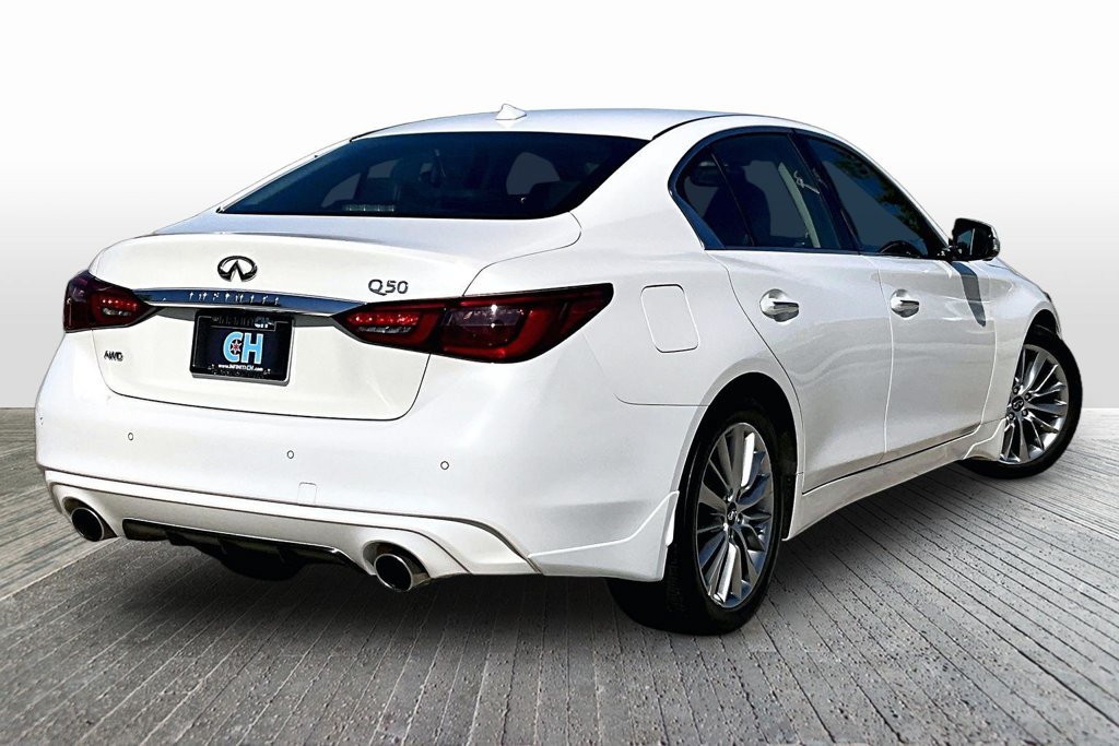 Certified 2023 INFINITI Q50 Luxe w/ Cargo Package AWD/4WD image 9