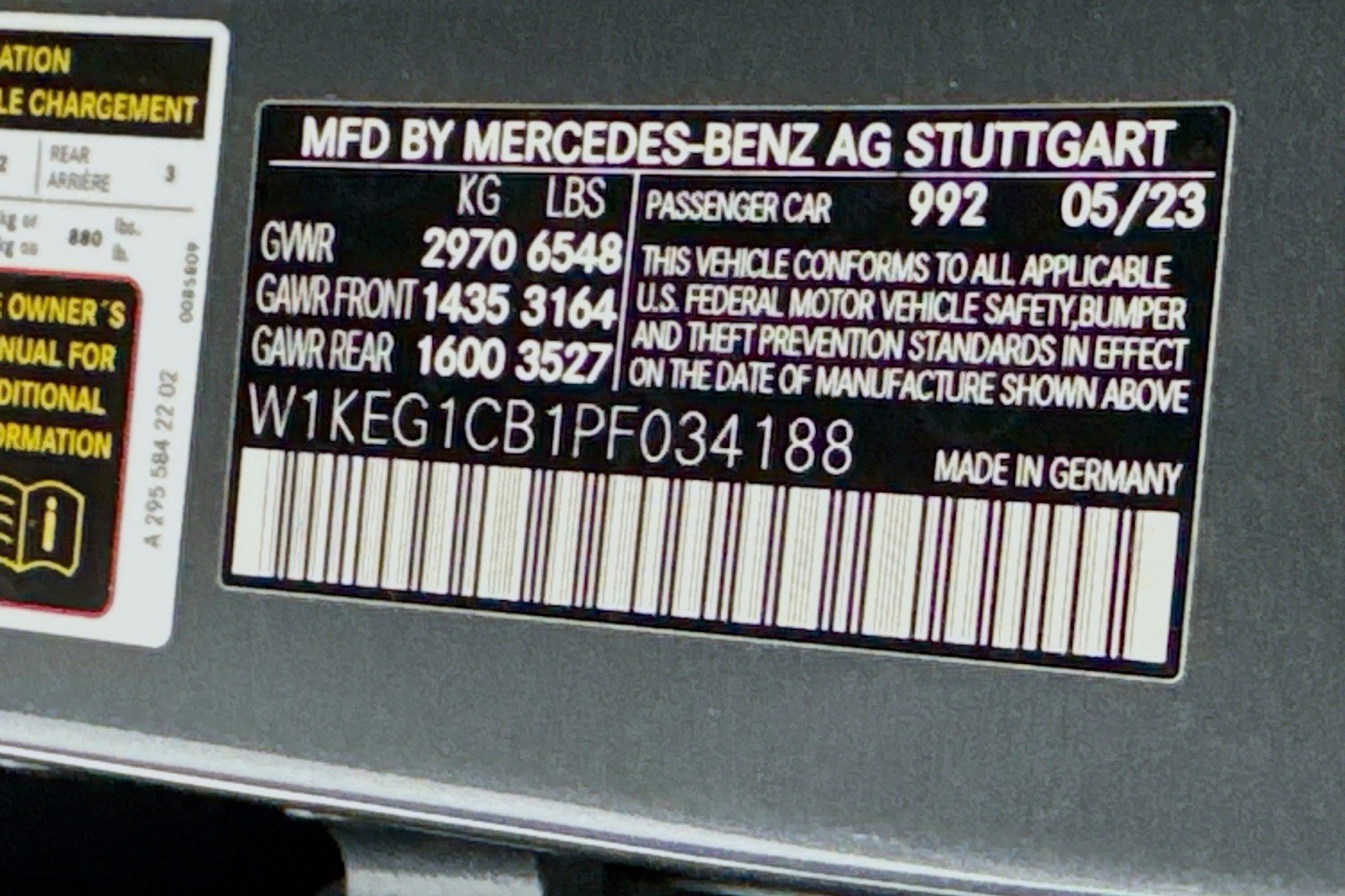 Certified 2023 Mercedes-Benz EQE 350+ 4MATIC Sedan w/ AMG Line Exterior Package image 25