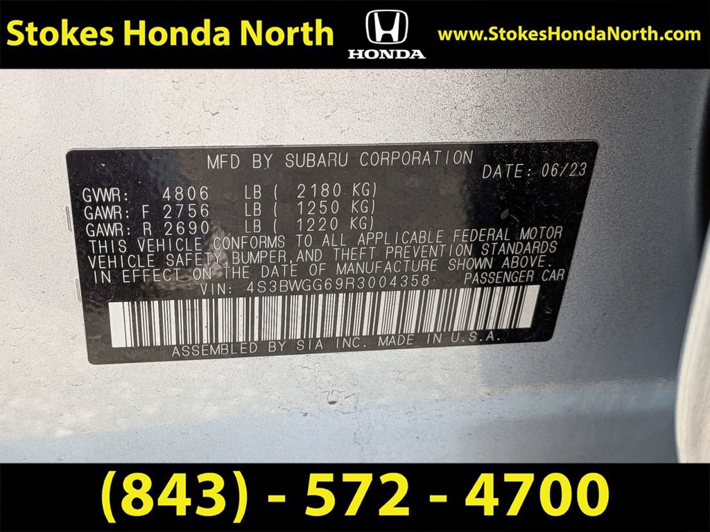 Used 2024 Subaru Legacy Sport AWD/4WD image 7