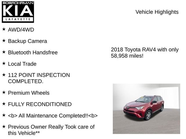 Used 2018 Toyota RAV4 LE image 7