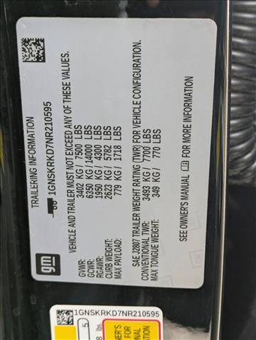 Used 2022 Chevrolet Tahoe RST w/ Luxury Package AWD/4WD image 28