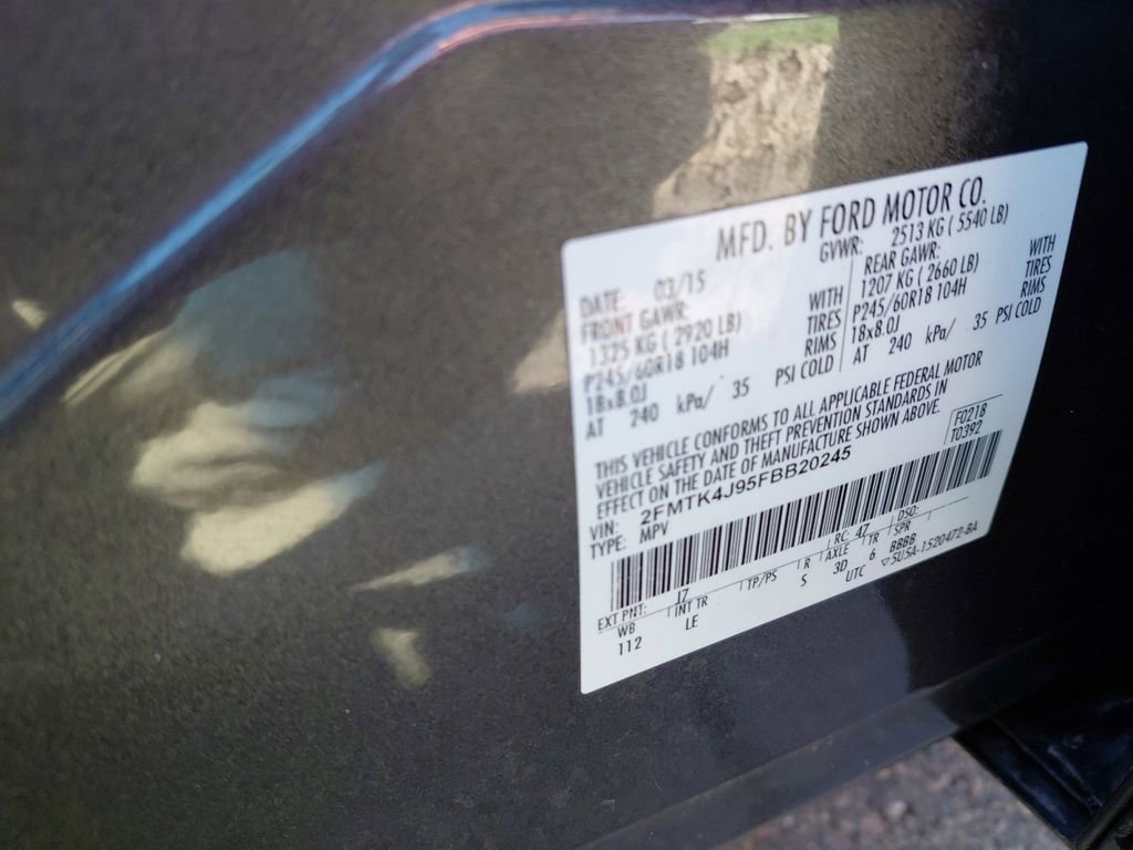 Used 2015 Ford Edge SEL w/ Equipment Group 201A image 35