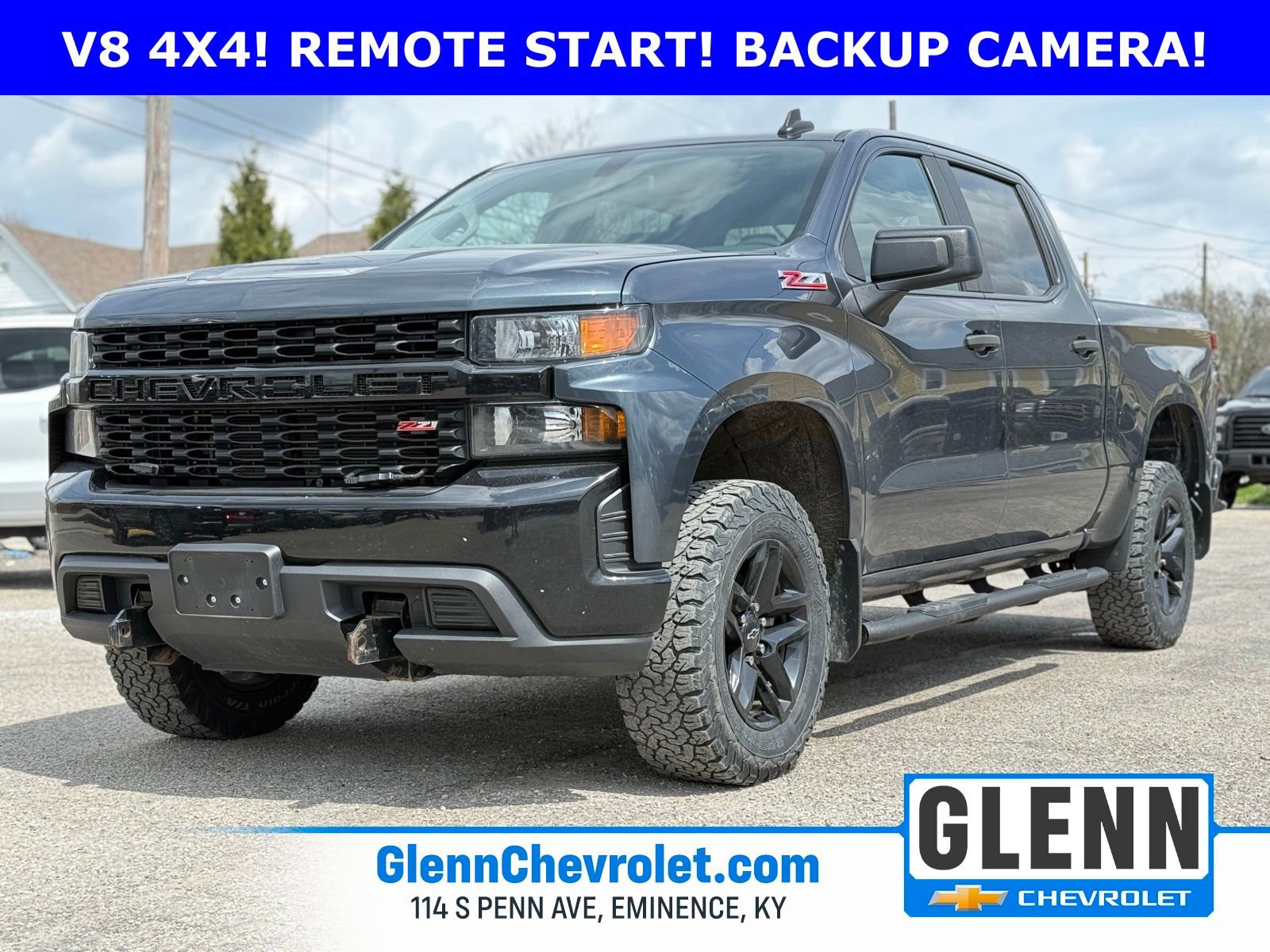 Used 2019 Chevrolet Silverado 1500 Custom Trail Boss w/ Custom Convenience Package image 1