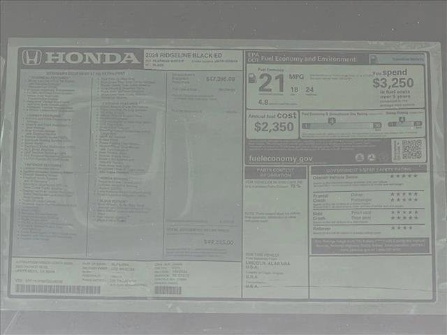 New 2026 Honda Ridgeline Black Edition image 19