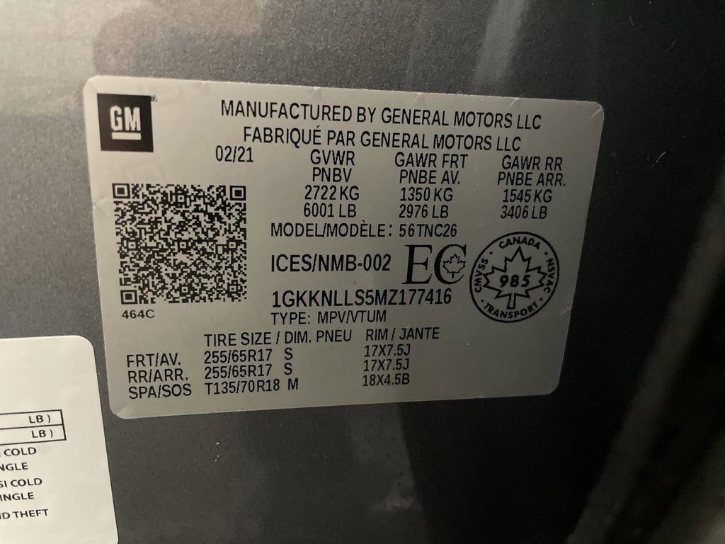 Used 2021 GMC Acadia AT4 w/ GMC Pro Grade Package image 29