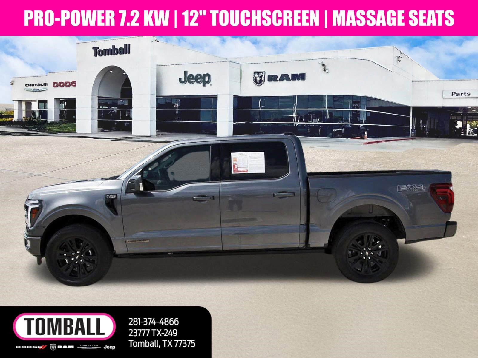 Used 2025 Ford F150 Platinum w/ FX4 Off-Road Package AWD/4WD image 4