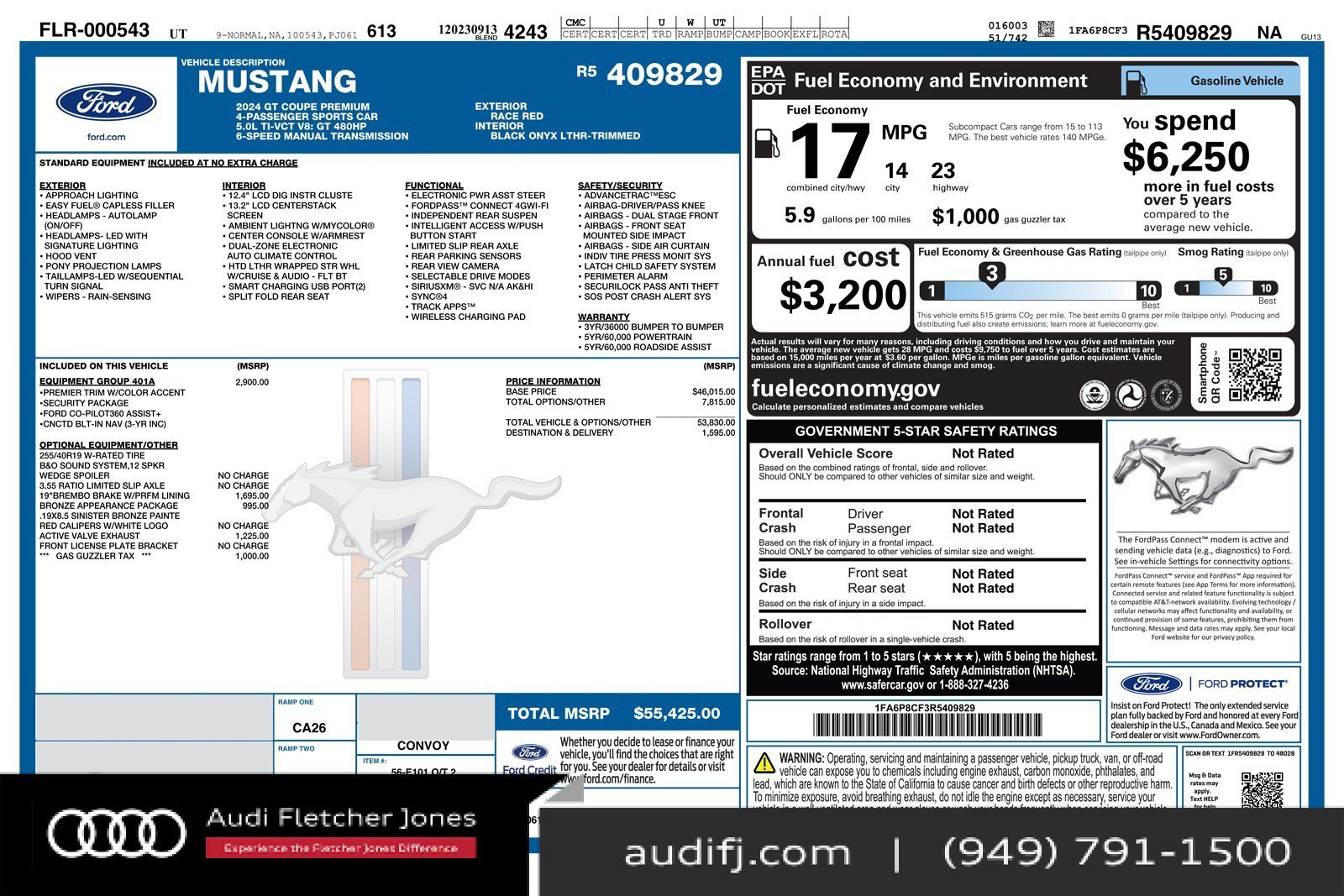 Used 2024 Ford Mustang GT Premium image 3