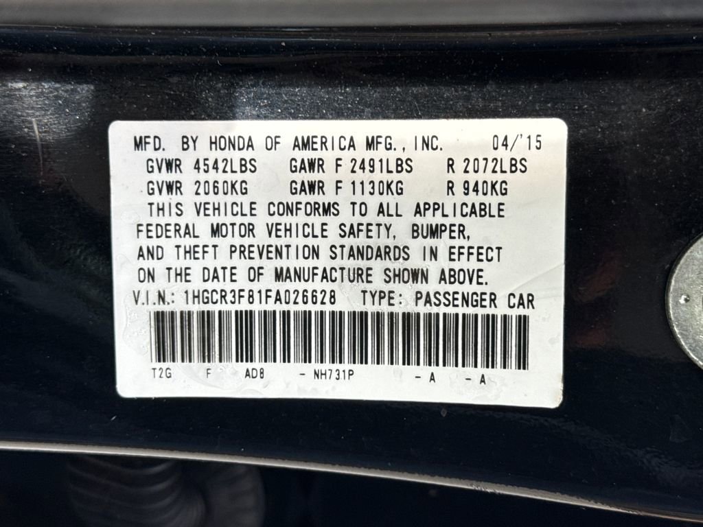 Used 2015 Honda Accord EX-L image 30