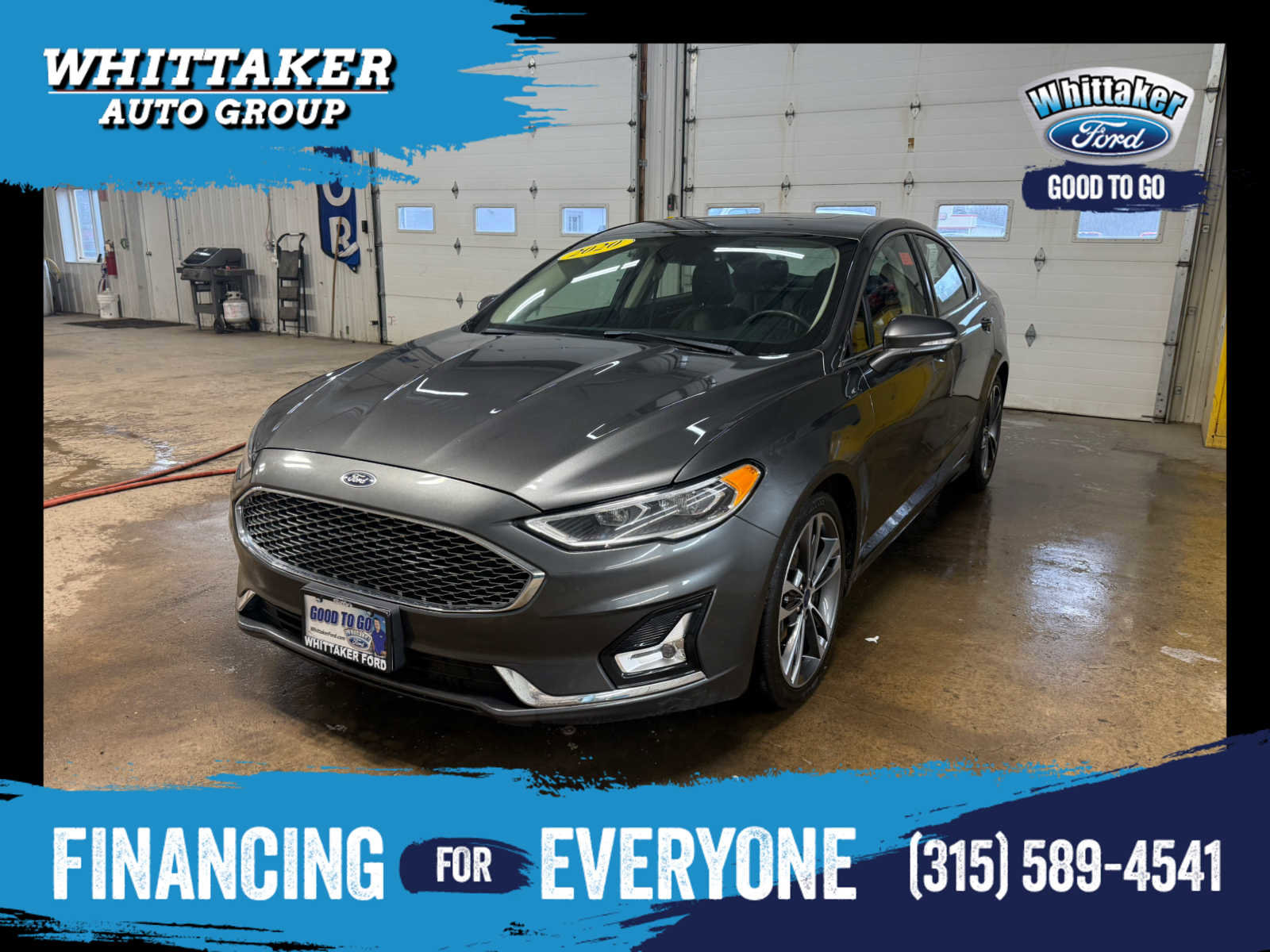 Used 2020 Ford Fusion Titanium image 1