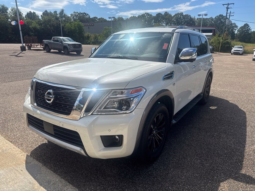 Used 2018 Nissan Armada Platinum w/ Captain Seat Package RWD image 1