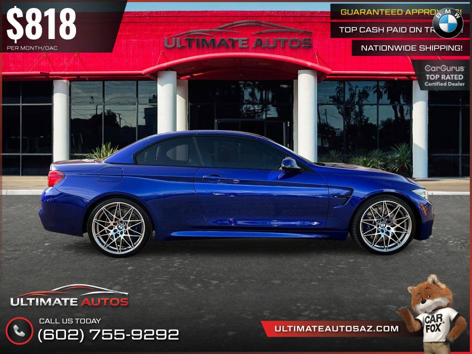 Used 2020 BMW M4 Convertible w/ Competition Package RWD image 5