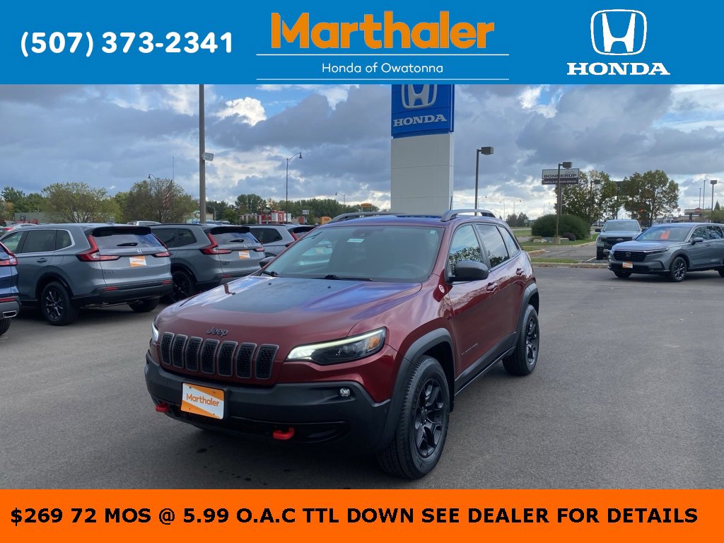 Used 2019 Jeep Cherokee Trailhawk image 1