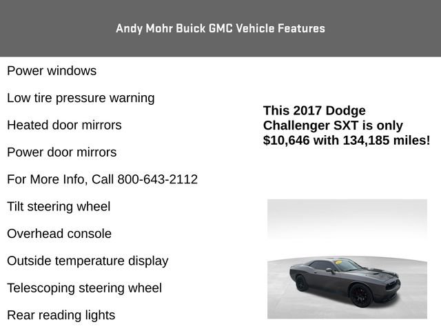 Used 2017 Dodge Challenger SXT image 8