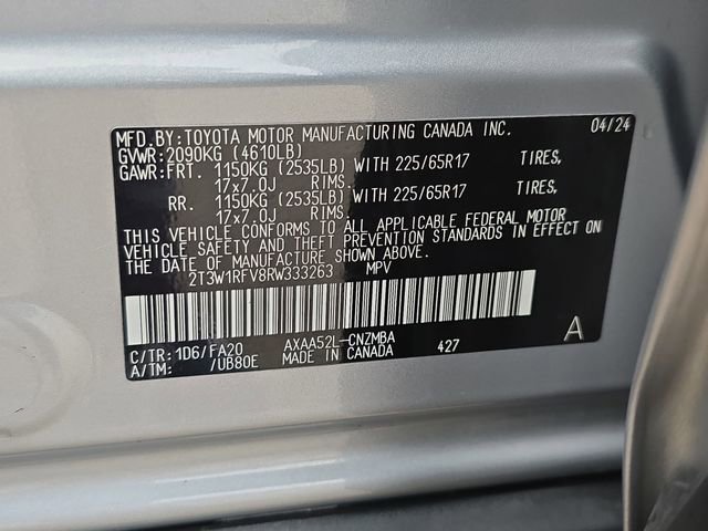 Certified 2024 Toyota RAV4 XLE image 35
