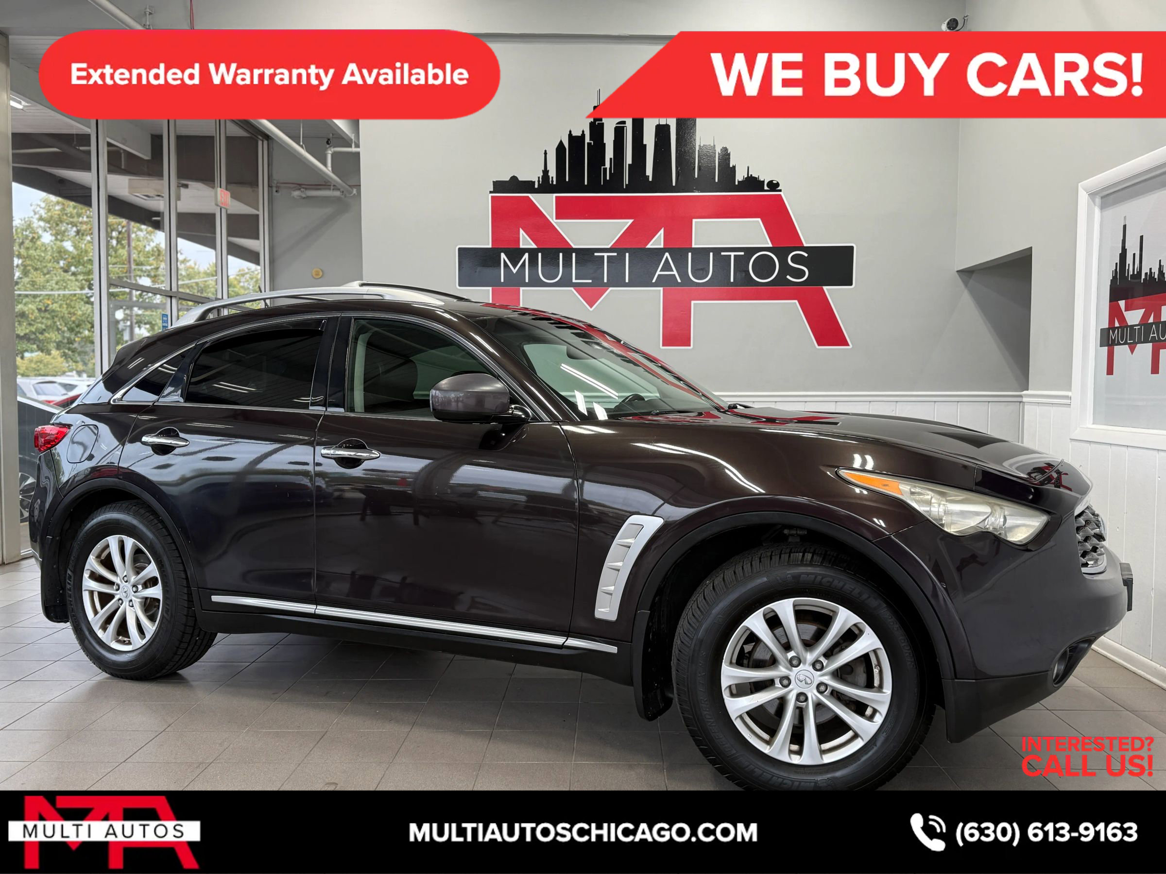 Used 2010 INFINITI FX35 AWD w/ Premium Pkg