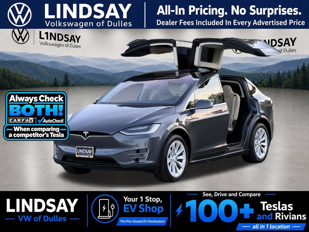 Used 2016 Tesla Model X 90D AWD/4WD image 4