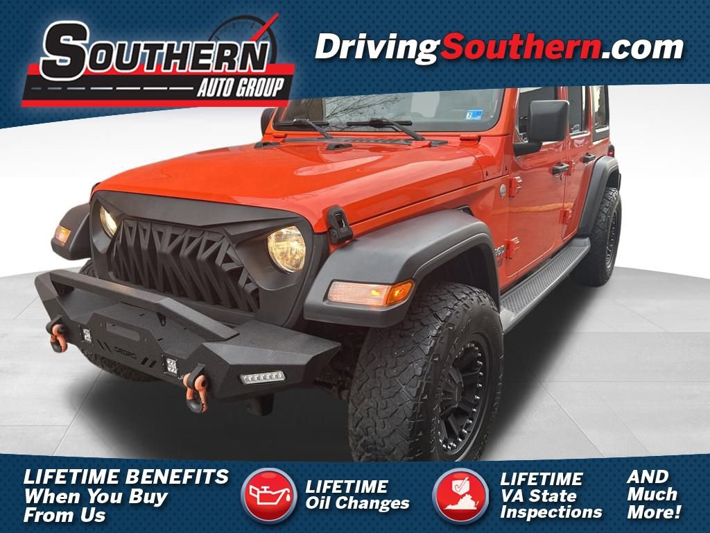 Used 2019 Jeep Wrangler Unlimited Sport S image 1