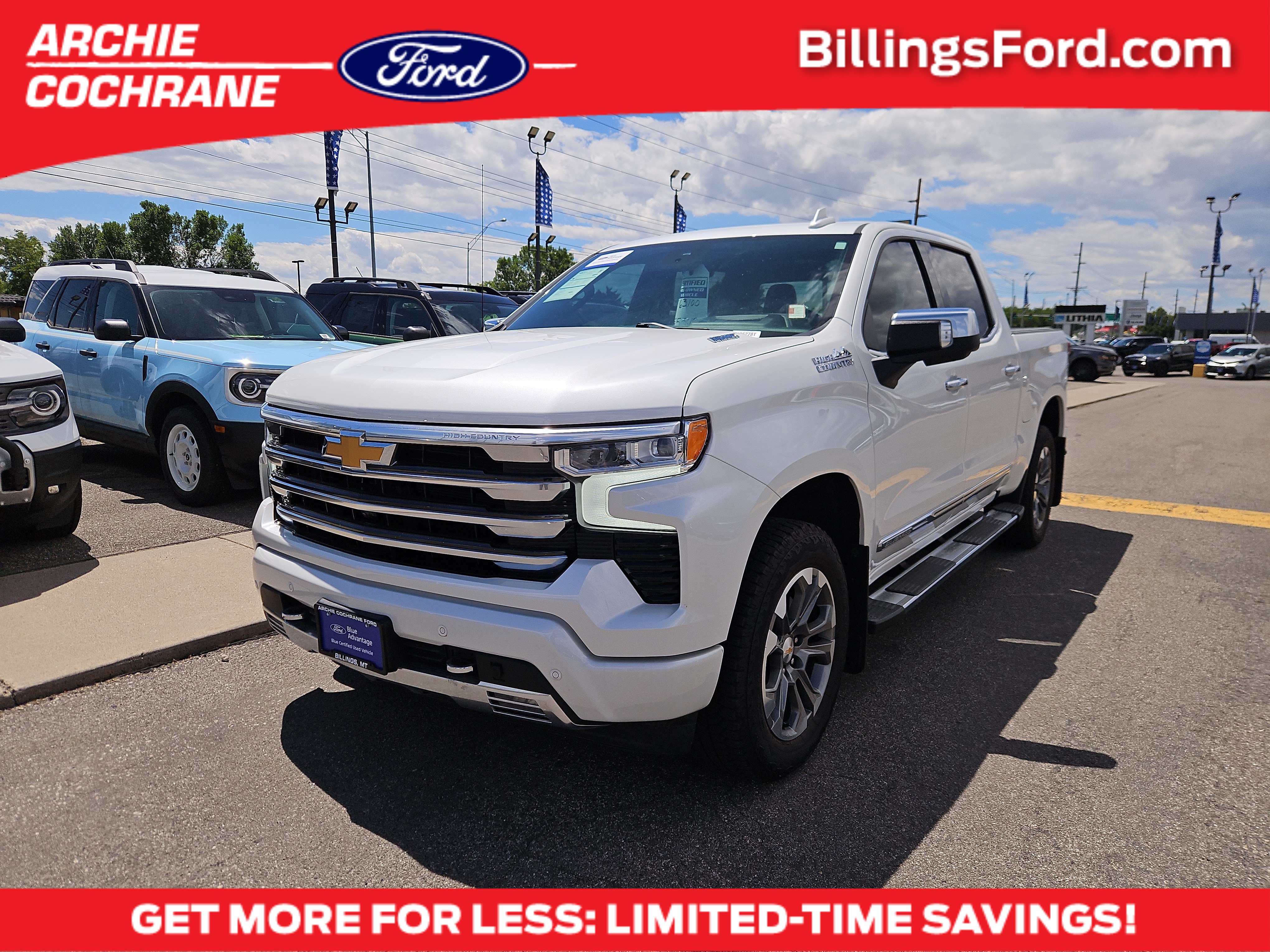 Used 2025 Chevrolet Silverado 1500 High Country w/ Technology Package AWD/4WD image 1