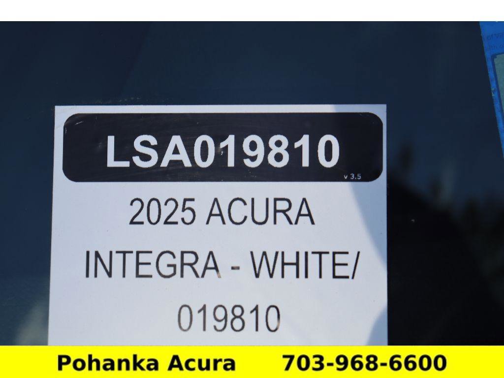 Certified 2025 Acura Integra A-Spec FWD image 36