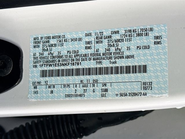 Used 2022 Ford F150 XL w/ STX Appearance Package image 31