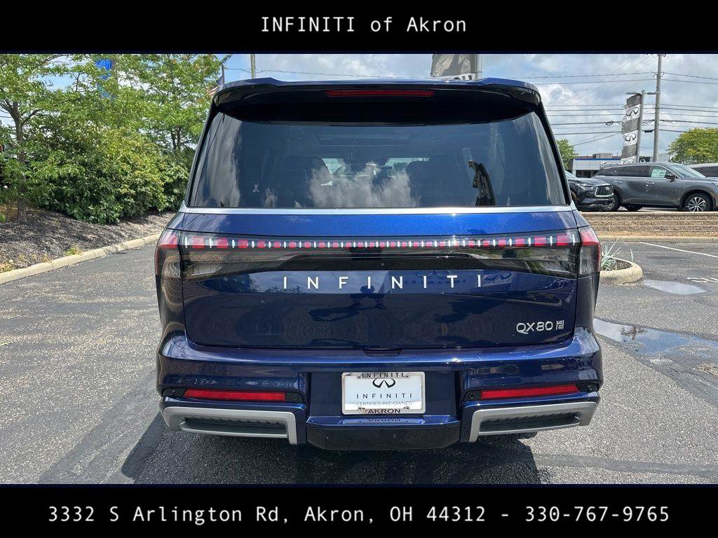 Certified 2025 INFINITI QX80 Sensory image 16