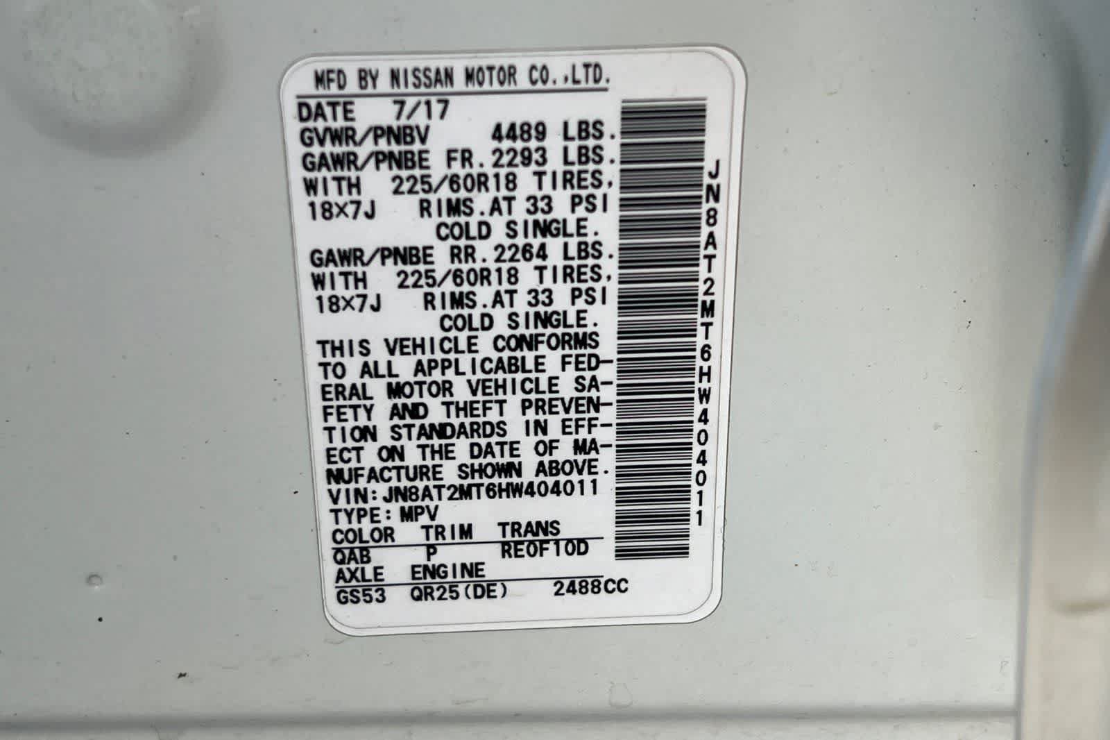 Used 2017 Nissan Rogue SL FWD image 38