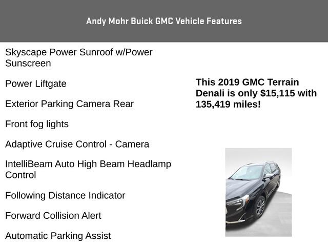Used 2019 GMC Terrain Denali w/ Advanced Safety Package image 17
