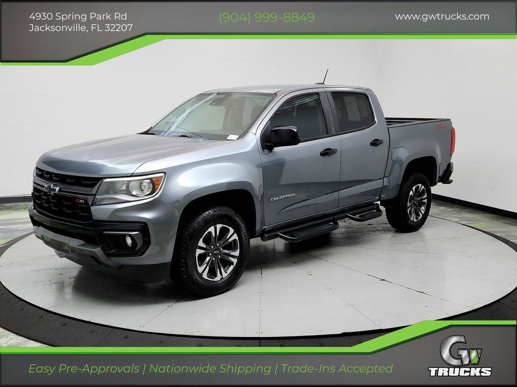 Used 2021 Chevrolet Colorado Z71 w/ Safety Package RWD image 1