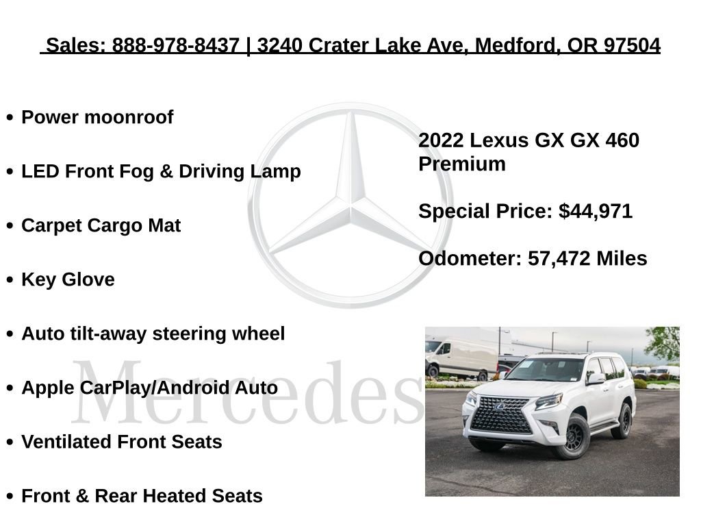 Used 2022 Lexus GX 460 Premium w/ Premium Package AWD/4WD image 18