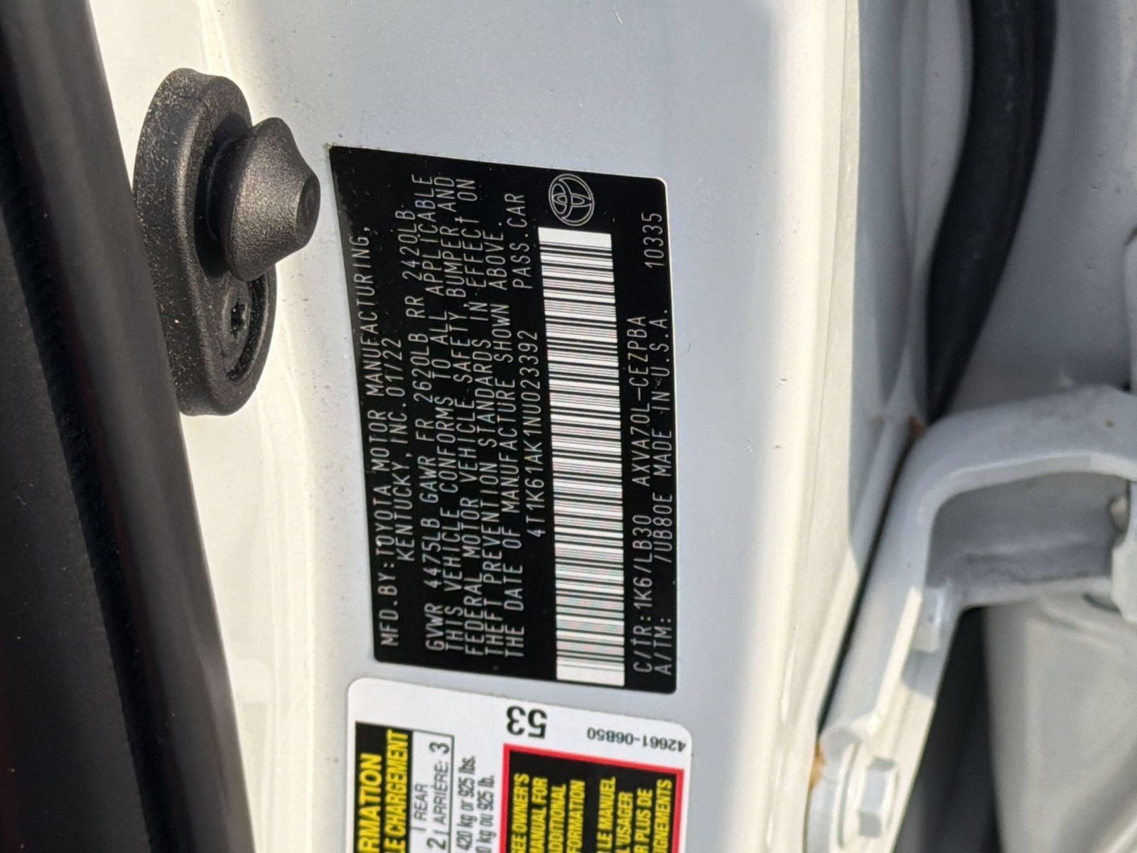 Certified 2022 Toyota Camry XSE w/ Navigation Package FWD image 29