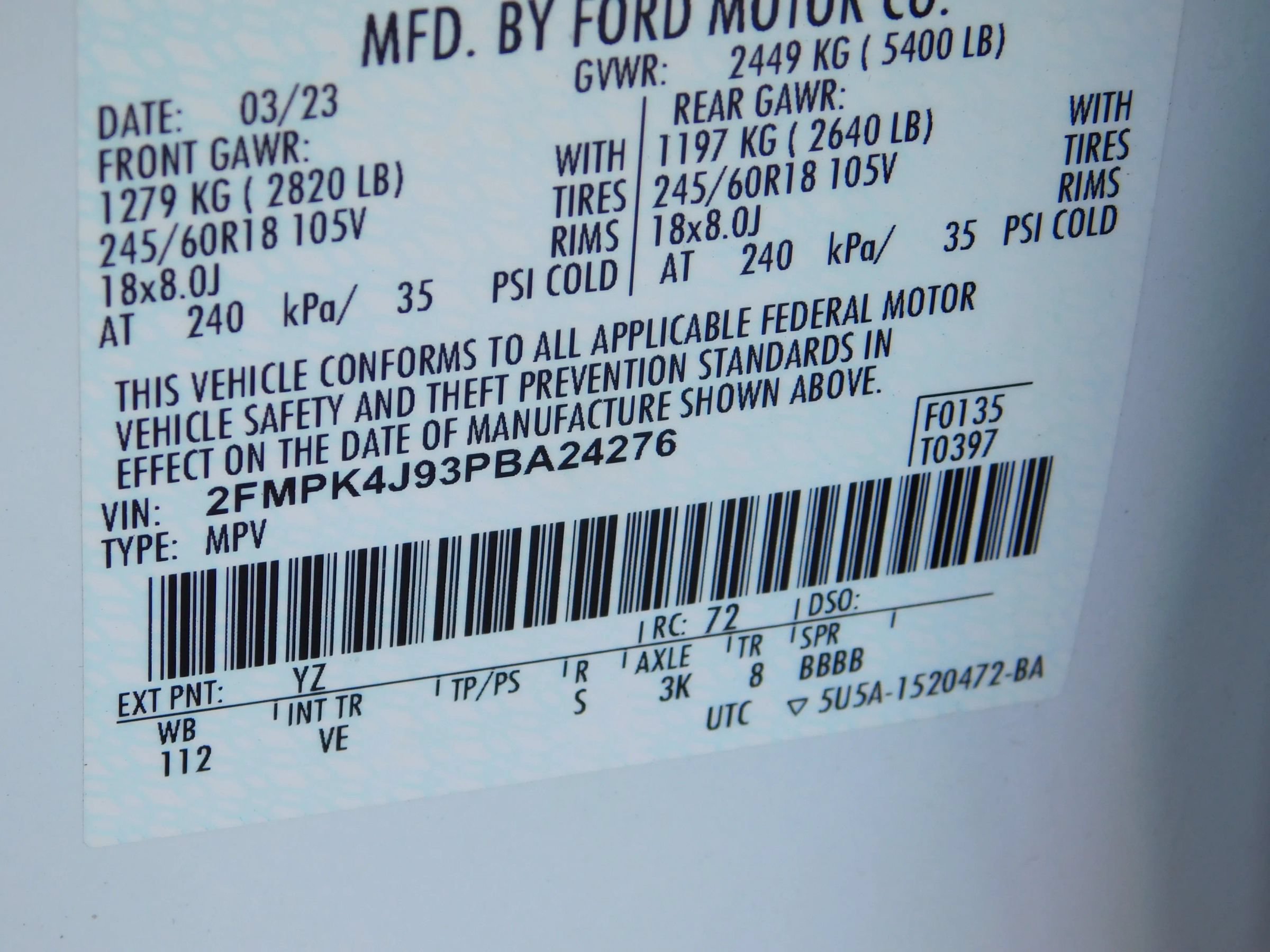 Used 2023 Ford Edge SEL AWD/4WD image 29
