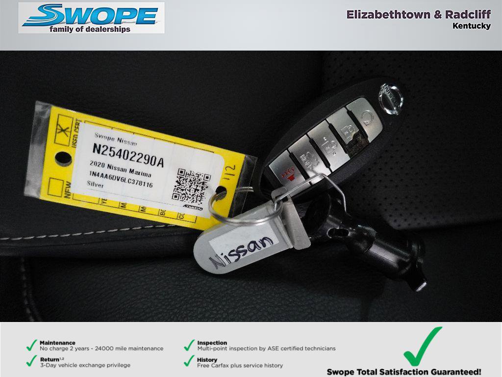 Used 2020 Nissan Maxima 3.5 SL w/ Floor Mat Group image 31